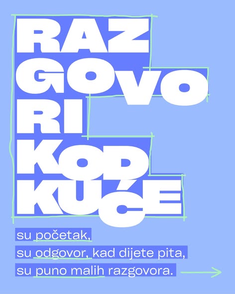 Razgovori kod kuće – podrška roditeljima za razgovore o zdravlju, odnosima i sigurnosti