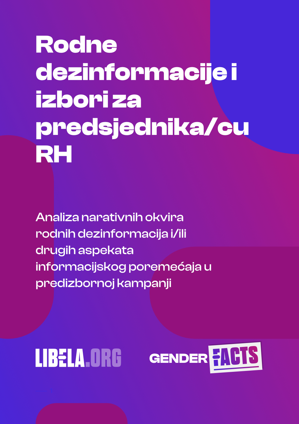 Rodne  dezinformacije i  izbori za  predsjednika/cu  RH